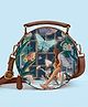Kalankit Sling Bags For Women | Stylish Travel Sling With Adjustable Strap | Crossbody Shoulder Sling Round Box