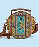 Kalankit Sling Bags For Women | Stylish Travel Sling With Adjustable Strap | Madhubani Print Crossbody Shoulder Sling