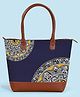 Kalankit Everyday Tote Bags For Women | Spacious Office Bag For Women | Designer Tote Bags With Compartments, Blue
