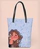 Kalankit Large Tote Bags For Women | Stylish Tote Bag For Everyday Use | Vegan Leather Spacious Tote Bags | Blue