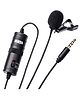 BOYA BY-M1 Omni Directional Lavalier Microphone with 20ft Audio Cable (Black)