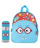 Rabitat Basic School Combo Smash School Pack and Cleanlock Stainless Steel Bottle Shyguy - 12 Inches