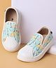 Cute Walk by Babyhug Slip On Umbrella Print Casual Shoes - Light Blue