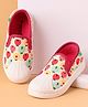 Cute Walk by Babyhug Casual Slip On Shoes Ladybug Print - Red