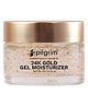 Pilgrim 24k Gold Gel Moisturizer with Hyaluronic Acid & Alpha Arbutin - 50 g