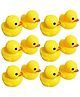 Sanjary Squeezy Chu Chu Duck Family Bath Toy with Sound Pack of 12 - Color May Design May Vary