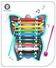 Aditi Toys Musical Butterfly Xylophone Toy, Plastic Butterlfy Xylophone For Kids, Musical Butterfly Xylophone For Kids, Non-Toxic Suitable For Kids Above 3 Years, Bis Approved (Butterfly Xylophone Blue)