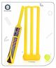 Aditi Toys Small Cricket Kit For Boys & Girls, Cricket Set With 1 Cricket Bat, 1 Plastic Ball, Bails, 3 Stumps With Stand Base, For Indoor & Outdoor Activity, Cricket Kit Set For Kids Above 5 (Small)