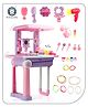 Aditi Toys Beauty Set Suitcase On Wheel, The Ultimate Beauty Set On Wheels, Makeup Kit Is Easy To Clean & Use, Portable Beauty Set With 25 Pieces Approved. (Beauty Set Trolley)
