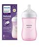 Philips Avent Natural Baby Feeding Bottle | No.1 Brand Recommended by Moms Worldwide | Ideal for 1 months+| Natural Response Technology Mimics Breastfeeding | Uniquely Designed Nipple releases milk only when baby drinks | Pack of 1 | Pink | SCY903/11