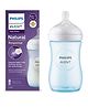 Philips Avent Blue Natural Baby Feeding Bottle | No.1 Brand Recommended by Moms Worldwide | Ideal for 1 months+| Natural Response Technology Mimics Breastfeeding | Uniquely Designed Nipple releases milk only when baby drinks | Pack of 1 | Blue | SCY9