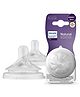 Philips Avent Natural Response Bottle Teat Baby Bottle Flow 4 Teats for Babies BPA Free - Pack of 2