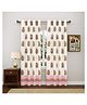 Blocks Of India Pink Flower Curtain - Set Of 2