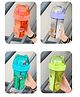 YAMAMA 2 Compartment Sipper Bottle BPA Free Drinking Bottle for Kids And Adults 420 ml  Color May Vary