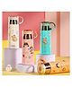 YAMAMA Kawai Stainless Steel 304 Double Wall Water Bottle With Cups for Kids And Adults 520 ml  Color May Vary