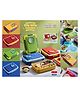 YAMAMA Insulated Lunch Box Silly Willy Stainless Steel Lunch Box Six Compartment Leak-Proof BPA Free Lunch Box Portable Lunch Box 1100 ml  (Pack of 1  Color May Vary)