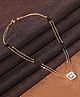 Abdesigns Gold Plated American Diamond Bollywood Short Mangalsutra Designs For Women - 50g