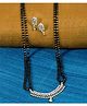 Abdesigns American Diamond Mangalsutra Set For Women - 50g