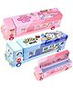 SCHOOLISH School Bus Pencil Box for Kids Compass Box for Girls and Boys with Wheel, Stylish School Bus Geometry Box for Boys and Girls, Car Pencil Box Set Bus Toys for Kids - PACK OF 1 - COLOR MAY VARY