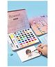SCHOOLISH 48 Colors Pearl Light Color Solid Watercolor Pigment Set Painting - PACK OF 1 - COLOR MAY VARY