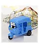 Sanjary Pull Back Mini Auto Rickshaw Toy for Kids -Color & Design May Vary