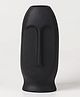 Cheeni Mitti Ceramic Face Vase Black & Beige - Set of 2