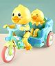 Uniquebuyin Experience The Joy Of Riding Battery Operated Tricycle Riding Duck Toy With Lights, Music, And Multicolor Fun For Kids Boys|Girls Best Gift.