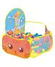 BabyGo Kids Activity Giraffe Ball Pool for Kids Play Tent House (without ball) - Yellow