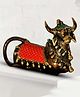 Shree Kala Home Decor Brass Nandi Statue Dhokra Metal Craft Art Small