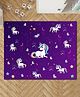 Masu Living Unicorns are Real Kids Playmat Purple