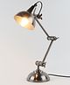 De Maison Decor Shiny Gold Adjustable Iron Study Lamp Gold