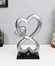De Maison Decor Black Family Heart Sculpture showpiece