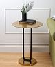 De Maison Decor Table Gold top & base with Black Body