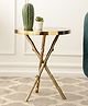 De Maison Decor Bamboo Table Gold