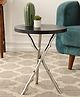 De Maison Decor Bamboo Table Silver