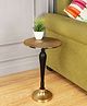 De Maison Decor The Carla Side Table  in Classical design in Raw Black Finish