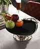 De Maison Decor Stones Serving ware Jet Black enamle - Cake Stand