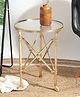 De Maison Decor knobbed Metal Weave Table