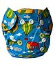 Dumbledo Newborn All-in-One Leak Proof Reusable Cloth Diaper Pack of 1 - Blue