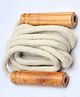 Smartcraft high Class  Fitness Jumping Skipping Rope with Wooden Handle for Weight Loss, Gym Training,Exercise & Workout