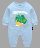 The Peppy Tend Eid Theme Full Sleeves My First Eid Text Printed Romper - Blue