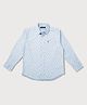 GINI & JONY Cotton Woven Full Sleeves Shirt with Players Print - Grey