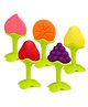 Baby Teething Silicone BPA Free Natural Organic Freezer Safe Teethers for Newborn Infant, Soft & Textured - Babies Shower Gift (Pack of 5)- DESIGN MAY VARY