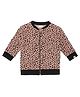 Turtledove London Organic Cotton Knit Full Sleeves Printed Sweatshirt - Brown