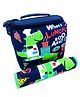 Echo Boomers Dino Print Insulated Tiffin Lunch Bag & Rolled Dinning TableMat Combo Set