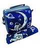 Echo Boomers Moon Print Insulated Tiffin Lunch Bag & Rolled Dinning TableMat Combo Set