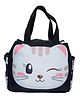 Echo Boomers Kitty design Printed Double Layer Insulated Tiffin Lunch Bag with Multi Zipper Pockets - Pack of 1