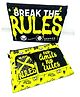 Echo Boomers Rules Print Multi-Layer Large Capacity Bag for Kids, Keep Tablet/iPad Laptop, Documents Folder Pouch with Compartment for School Organizer (Pack of 1)