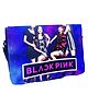 Echo Boomers Black Pink Theme School Tuition Messenger Sling Bag fits - Height 14 Inch