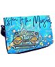 Echo Boomers Music Theme School Tuition Messenger Sling Bag fits (Pack of 1)